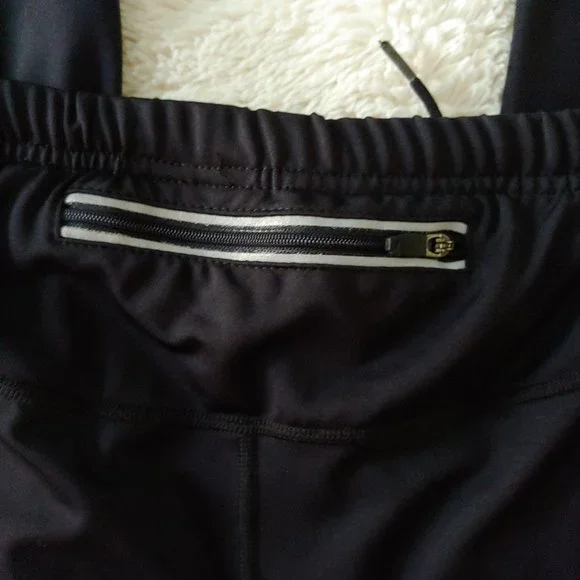 Diadora workout athletic leggings running pants size large tie waist - Picture 7 of 7